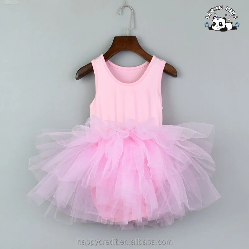 LEZONKIDS - 2021 fashionable fluffy children's tutu children's ballet girl tulle skirt princess layered tulle dress